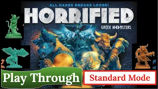 Horrified Greek Monsters: STANDARD GAME Play Through