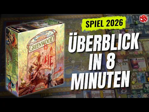 Greenwood Brettspiel in 8 Minuten – Der schnelle Überblick