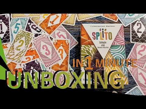 Splito UNBOXING in 1 minute