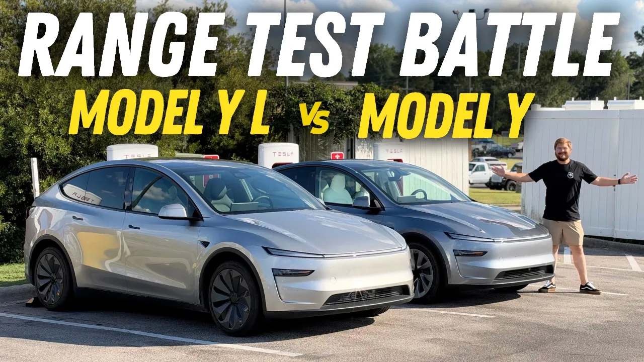 Tesla Model Y L Highway Range Test!