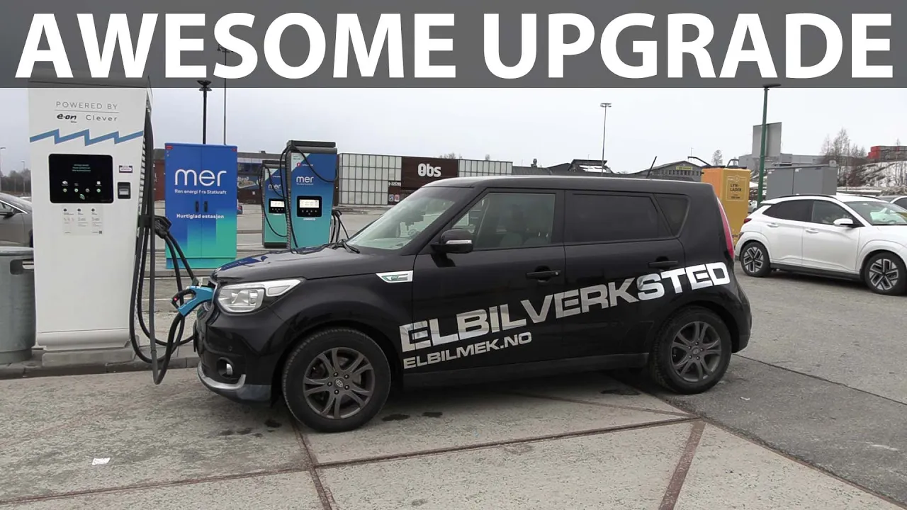 Kia Soul 27 kWh test with upgraded battery