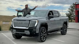 GMC Sierra EV Full Tour & First Drive! The King Of EV Pickup Trucks