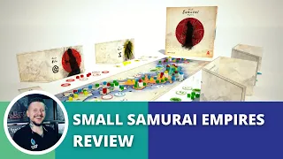 Small Samurai Empires: Honest & Precise Review. Big game in a little box, great for two players.