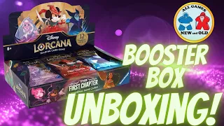 Lorcana Booster Box Unboxing! (Finally!)