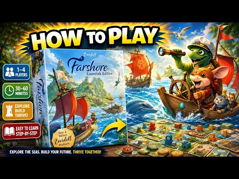 How to Play Everdell Farshore | Beginner Guide & Rules Explained