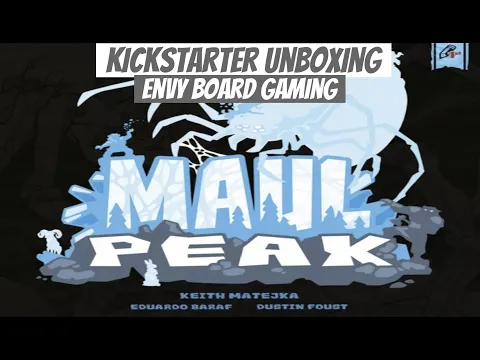 Maul Peak Kickstarter Unboxing