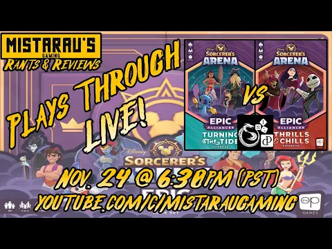 Mista Rau Gaming LIVE! Disney Sorcerer's Arena Epic Alliances