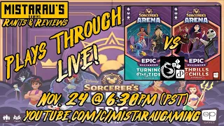 Mista Rau Gaming LIVE! Disney Sorcerer's Arena Epic Alliances