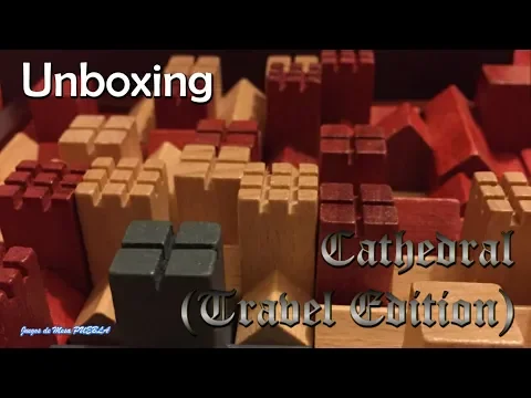 Unboxing (contenidos) - Cathedral Travel Edition (Family Games America )