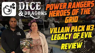 Power Rangers Heroes of The Grid Villain Pack #3 Legacy of Evil Review