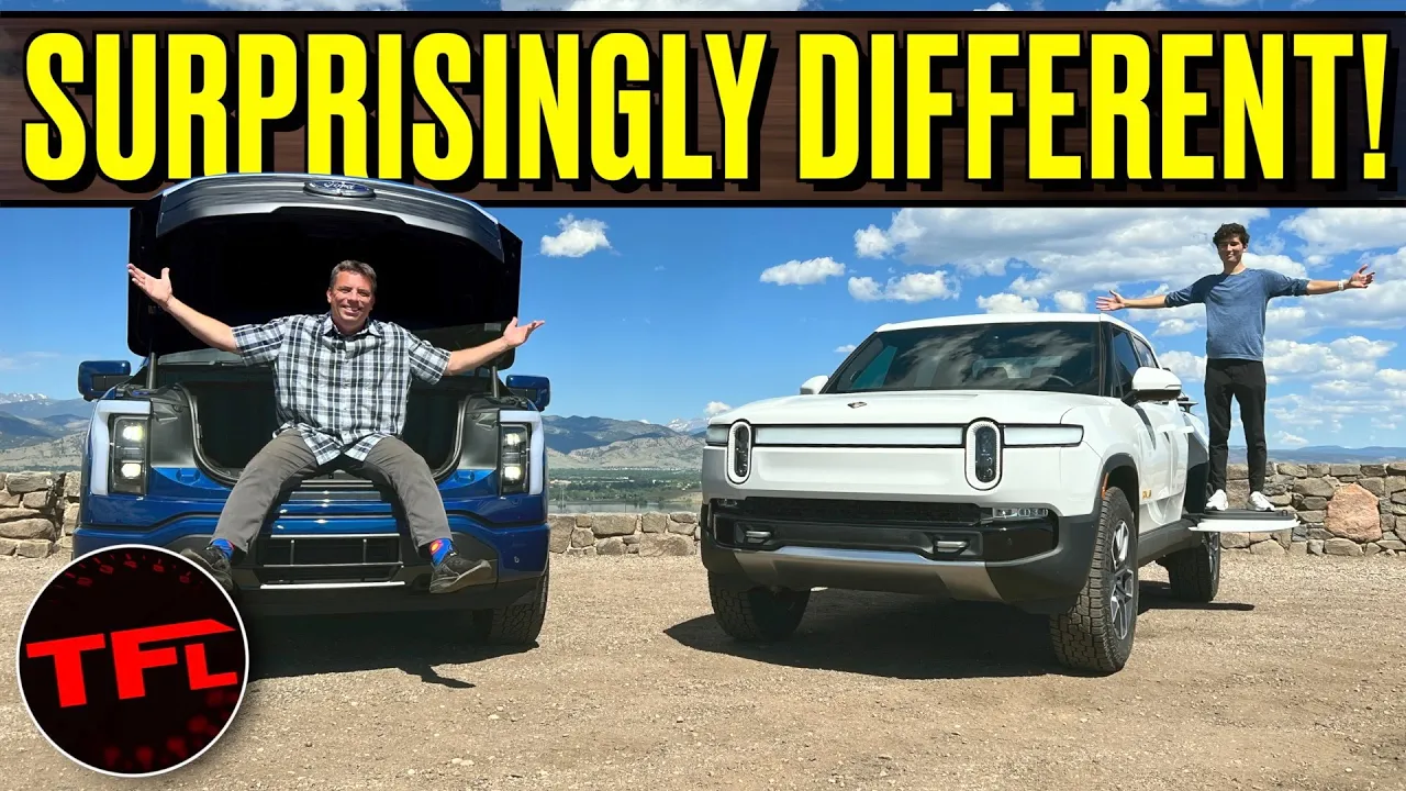 The Rivian R1T & Ford F-150 Lightning Are PACKED With Surprising Features - Here Are The Most Unique