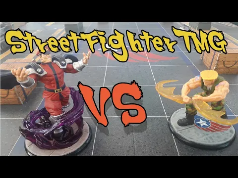 Street Fighter the Miniatures Game: Bison Vs Guile (Physical)