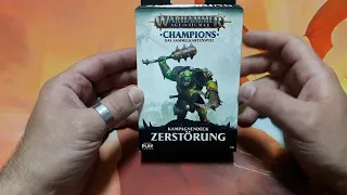 Warhammer Age Of Sigmar Champions - Destruction Starter - Unboxing PT