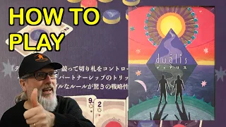 How to Play Dualis | A Trick Taking Game for 4 Players | Bajir Cannon | Tonbi Games