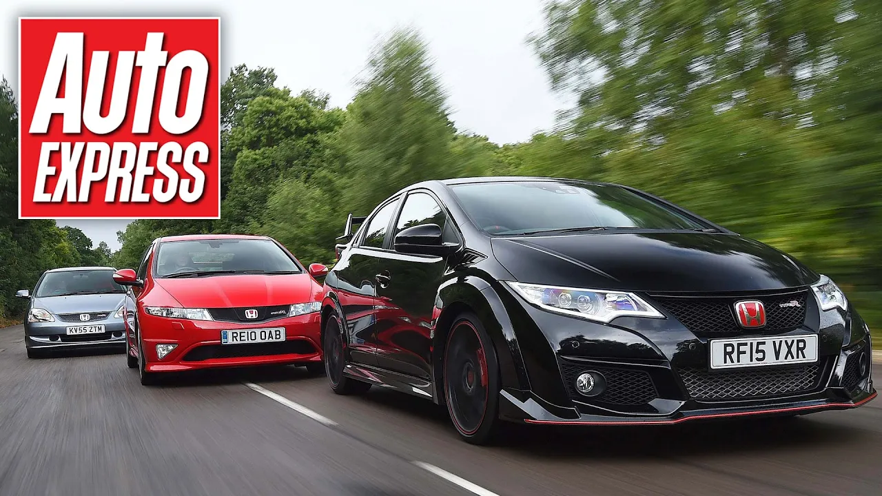 Honda Civic Type R battle: EP3 & FN2 take on the 2015 car