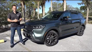 Is the 2021 Kia Sorento X-Line a better SUV than a Hyundai Santa Fe?