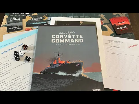 Corvette Command: The Battle of the Atlantic, 1941-43 (War Diary) - Unboxing