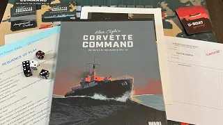 Corvette Command: The Battle of the Atlantic, 1941-43 (War Diary) - Unboxing