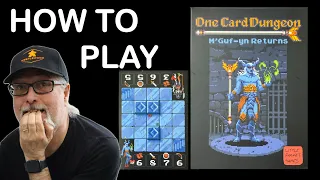 How to Play M'Guf-yn Returns: An expansion for One Card Dungeon | Little Rocket Games