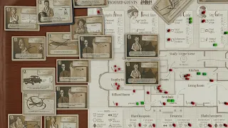 DGA Plays Board Games: Awkward Guests - Solo / Co-Op - Case 034417-D