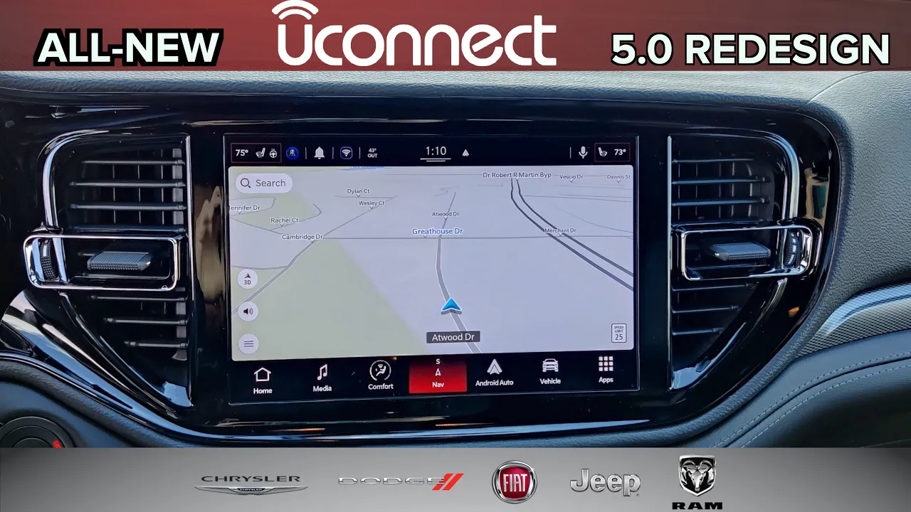 All-New Uconnect 5.0 Infotainment! | Update for Jeep, RAM, Dodge and Chrysler vehicles 2021