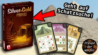 Die Neuheit von der SPIEL23 - Silver & Gold: Pyramids