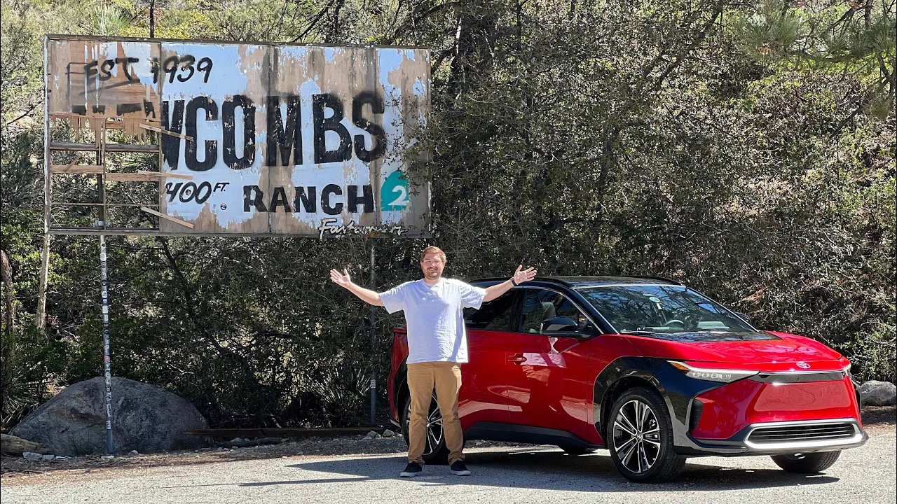 I Drive The New Electric Toyota bZ4X For The First Time!