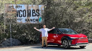 I Drive The New Electric Toyota bZ4X For The First Time!