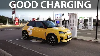 Renault 5 E-Tech 55 kWh charging test