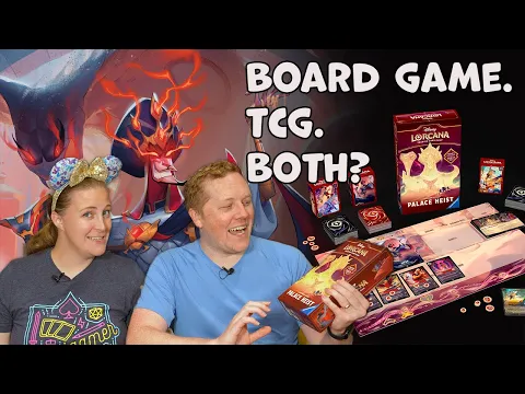 THIS Is a Lorcana Board Game - No Collection Needed! Palace Heist Review