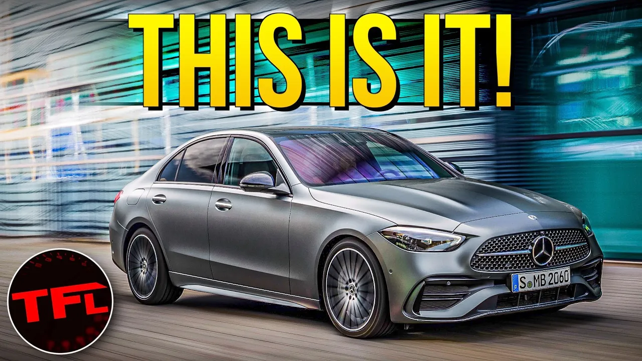 The 2022 Mercedes-Benz C-Class Has Finally Figured Out How To Make a Giant Screen NOT look Ugly!