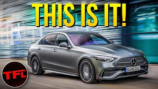 The 2022 Mercedes-Benz C-Class Has Finally Figured Out How To Make a Giant Screen NOT look Ugly!