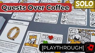 Playthrough | Quests over Coffee (Solo Game of the Month)