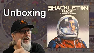 Unboxing Shackleton Base Journey to the Moon Hachette Boardgames UK Fabio Lopiano & Nestore Mangone