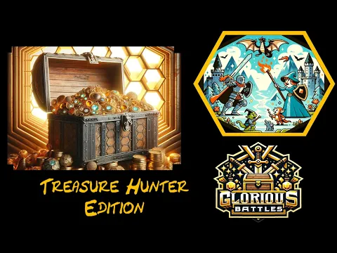Glorious Battles Board Game - Treasure Hunters Edition