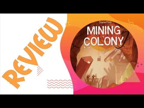 Mining Colony Game Review (Dr Finn Games 2021) + How To Play