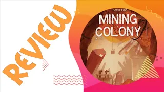 Mining Colony Game Review (Dr Finn Games 2021) + How To Play