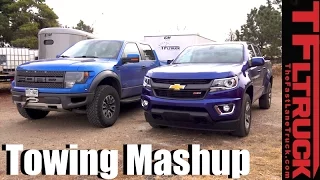 Mid-Size vs Half-Ton Mashup: What Pickup Should I Buy To Best Tow a Big Trailer?