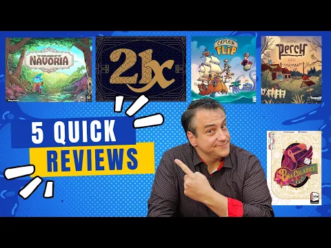 5 Quick Reviews with Joey Evans