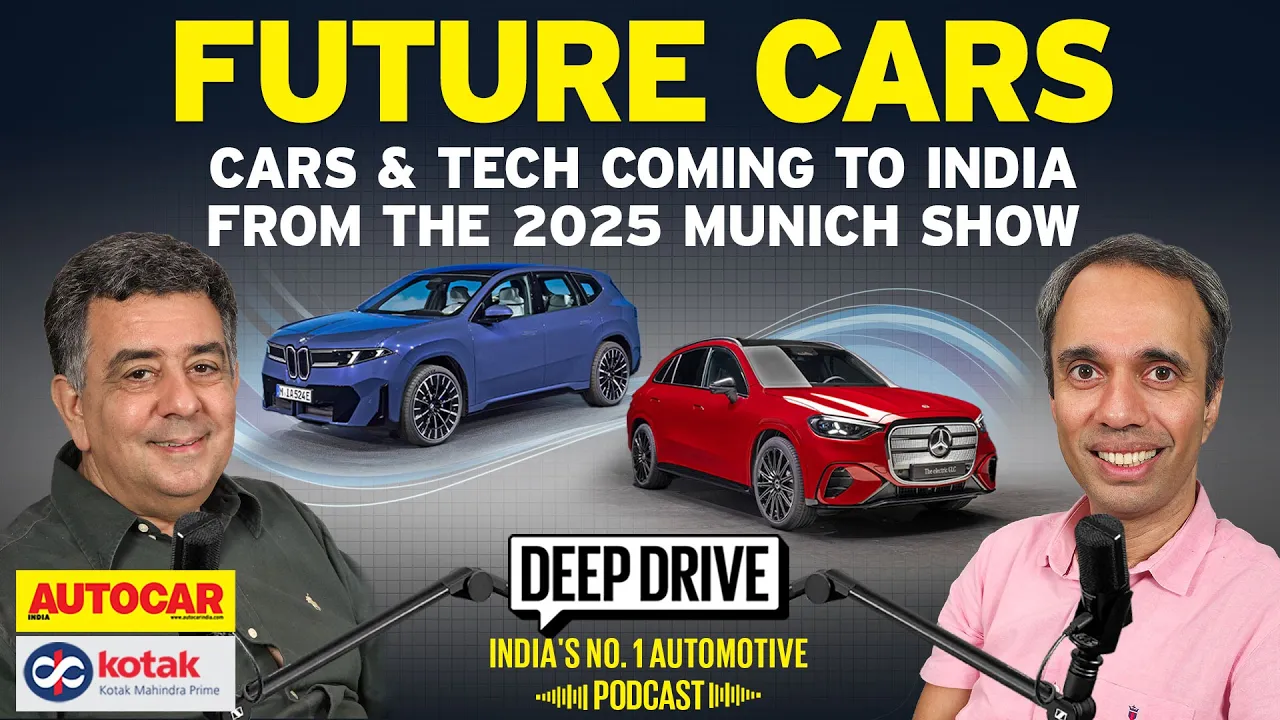 Star cars from 2025 Munich Motorshow | Deep Drive Podcast Ep. 78 | Autocar India
