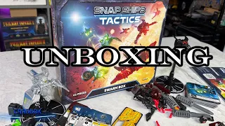 Snap Ships Tactics - Unboxing the Swarm Box!