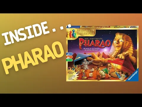 Inside…Pharao egyptian board games ravensburger board game (4K 60fps)