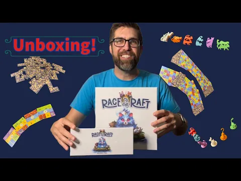 Race to the Raft unboxing!
