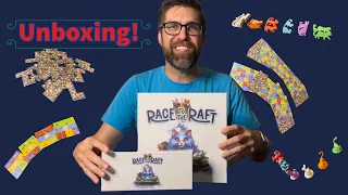 Race to the Raft unboxing!