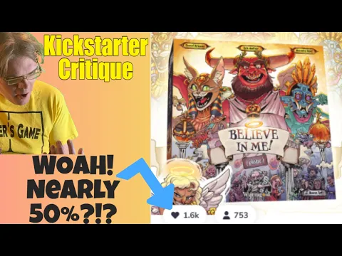 Believe in me! (please) (B+) That Fan to Purchase rate is FANTASTIC! -Kickstarter Critique Review