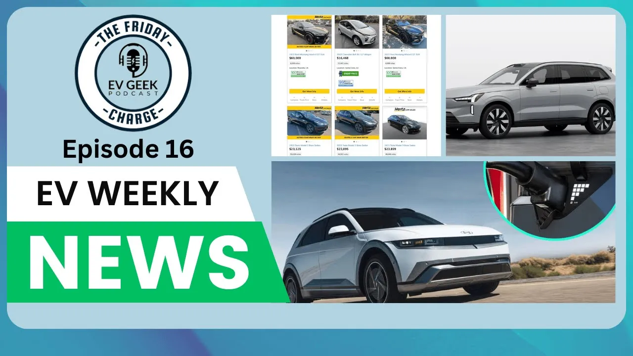 Hyundai NACS Adapters, Hertz EV Sales, Volvo EX 90