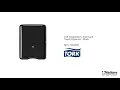 Tork Singlefold/C-fold Hand Towel Dispenser - Black video