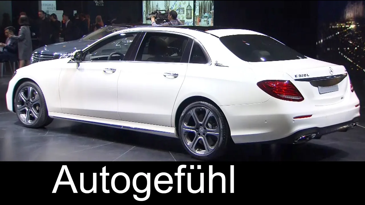 New Mercedes E-Class LWB E320 4MATIC L sedan long wheel base E-Klasse lang