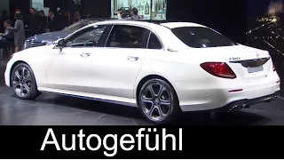 New Mercedes E-Class LWB E320 4MATIC L sedan long wheel base E-Klasse lang