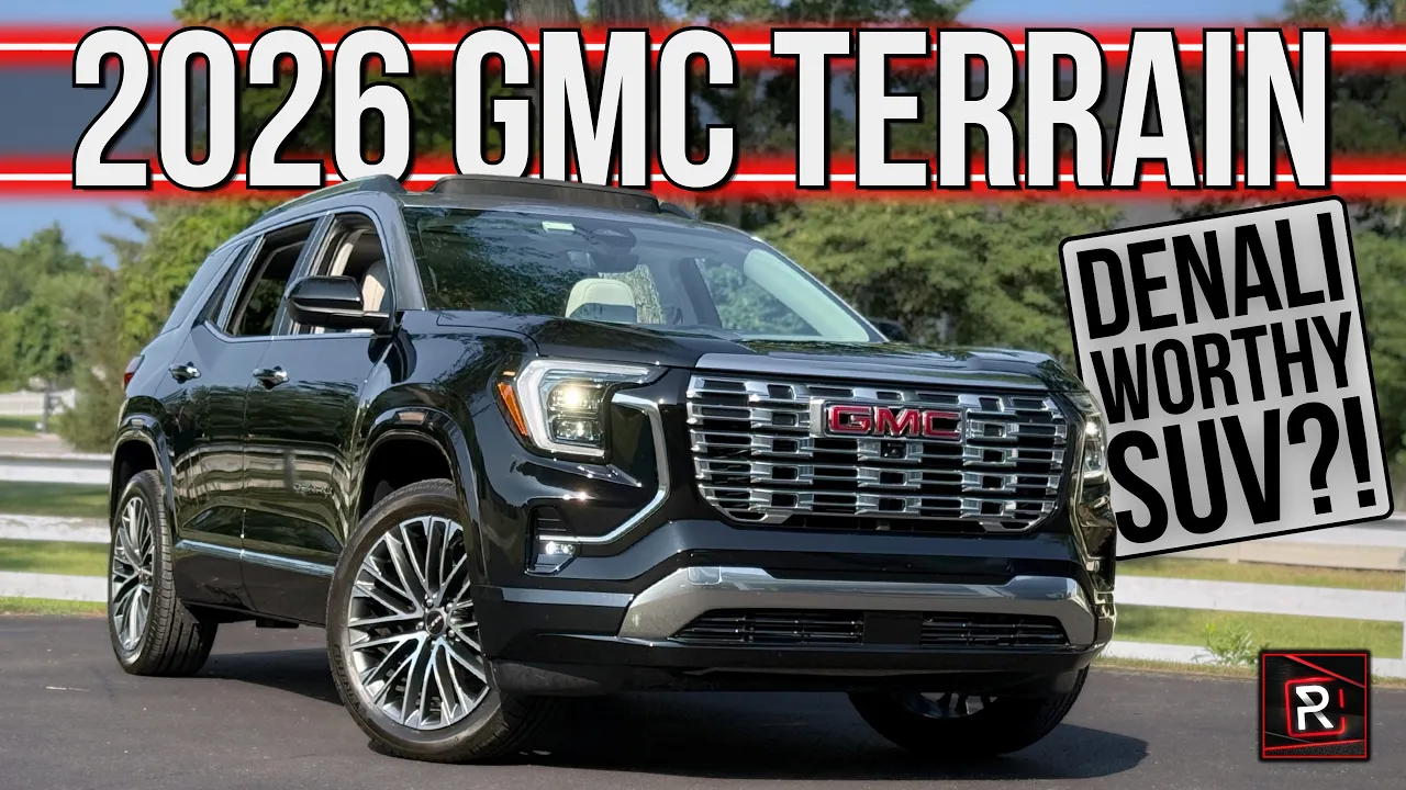 The 2026 GMC Terrain Denali Is A Premium Urban Sized Family SUV With Meaningful Upgrades